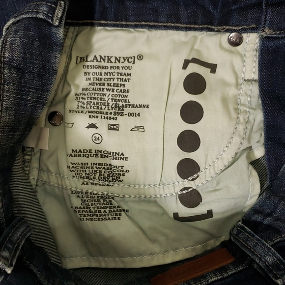 Blank NYC Denim Skirt Maxi Blue - Picture 6 of 7